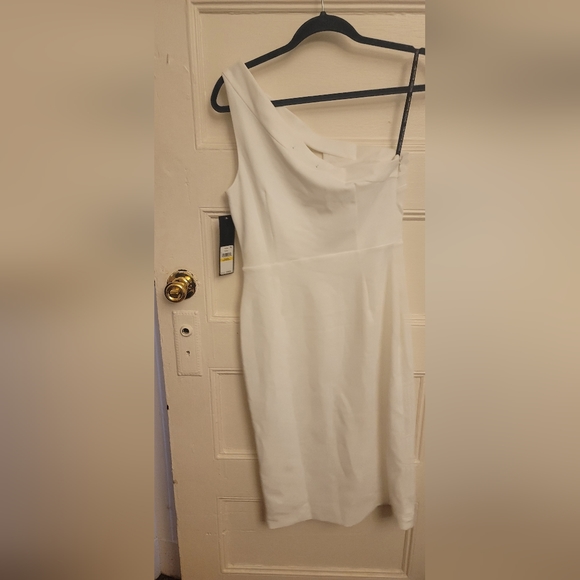 RACHEL RACHEL ROY Cutout One Shoulder Sheath Dress - Picture 7 of 11